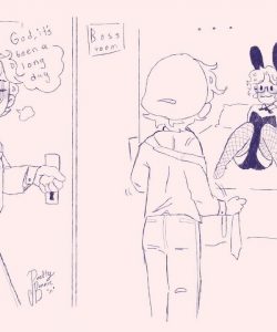 Bunny Suit Quackcicle gay furry comic
