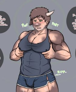 Bull Transformation 003 and Gay furries comics