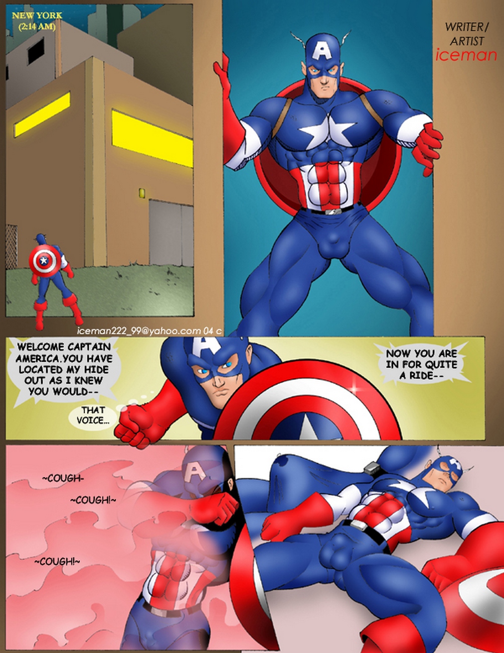 Furry America Porn - Captain-America-002 - Gay Furry Comics