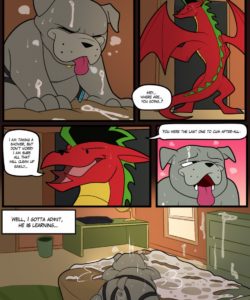 American Dragon Sex Comics - Dragon Lessons 2 gay furry comic - Gay Furry Comics