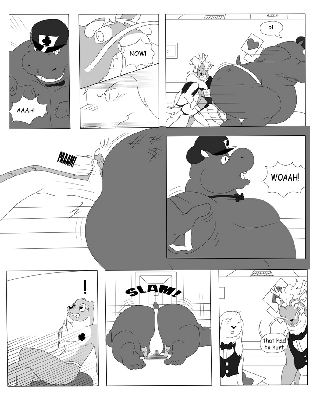 1017px x 1300px - Fight-Of-Pride-2-The-Squirrel-And-The-Hippo-020 - Gay Furry Comics