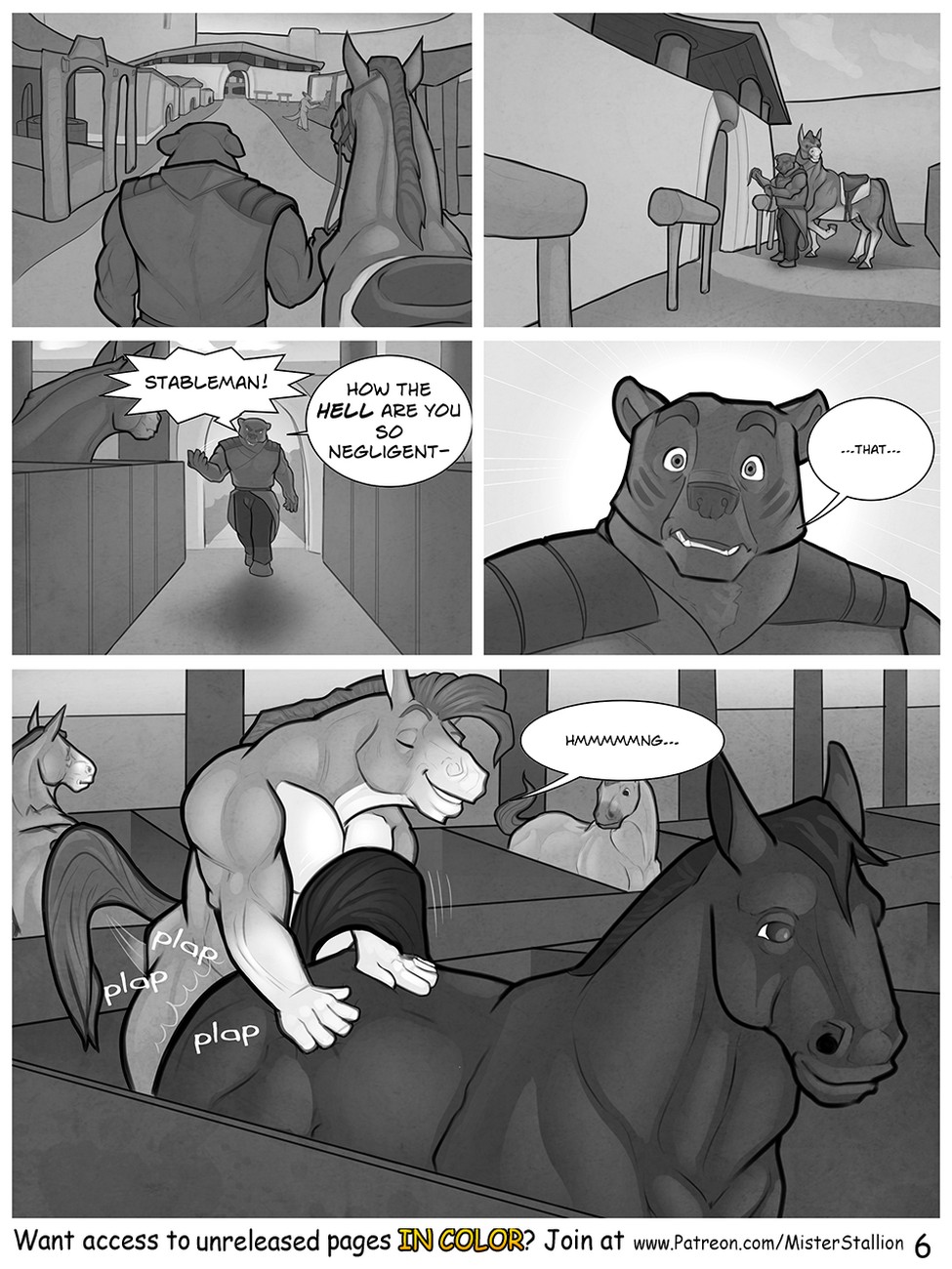 forest hunter gay furry porn comic