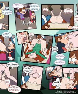 Gravity Falls - Truth Or Dare 005 and Gay furries comics