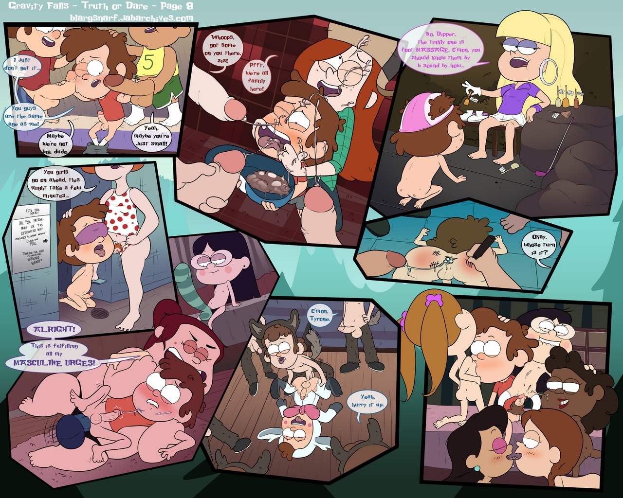 1280px x 1024px - Gravity-Falls-Truth-Or-Dare-010 - Gay Furry Comics
