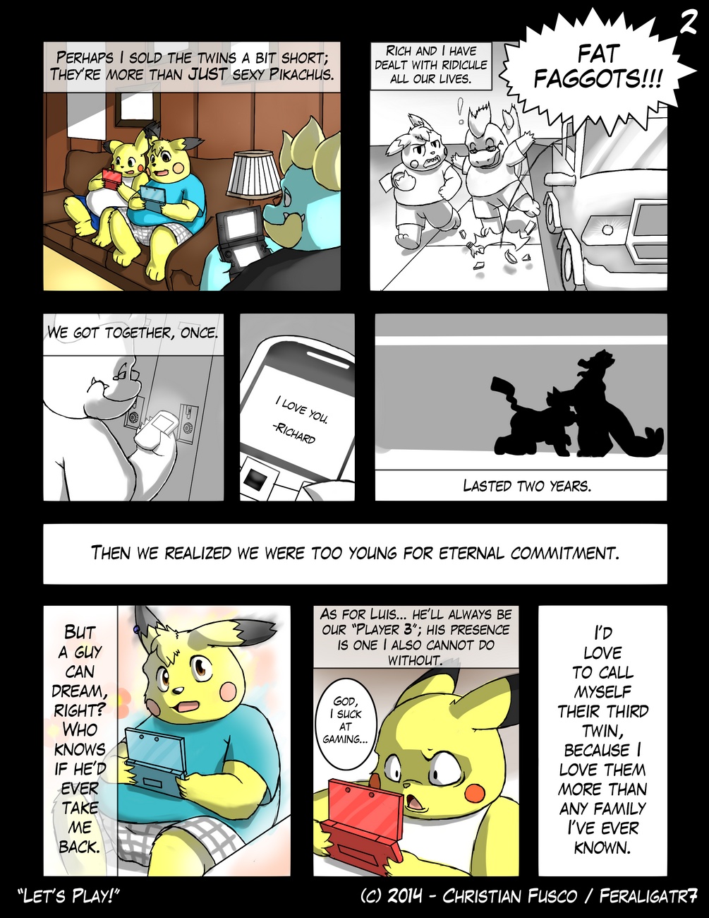 1005px x 1300px - Artist: Feraligatr7 Archives - Gay Furry Comics