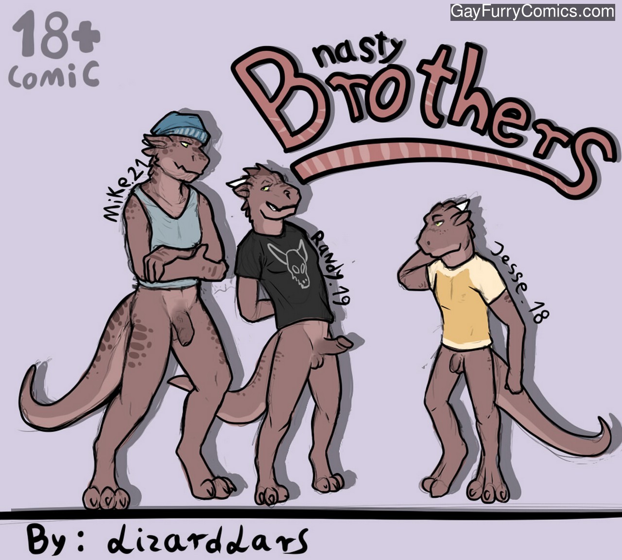 1280px x 1152px - Artist: Lizardlars Archives - Gay Furry Comics