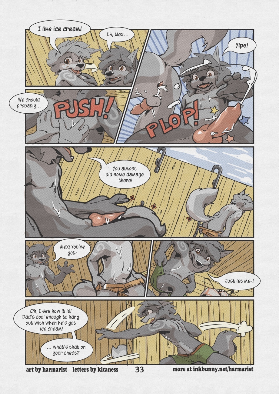 Sheath And Knife A Beach Side Story Gay Furry Comics