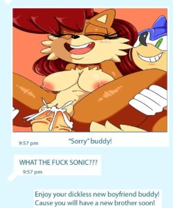Sonic-Tails Cuckolding – The Right Way gay furry comic