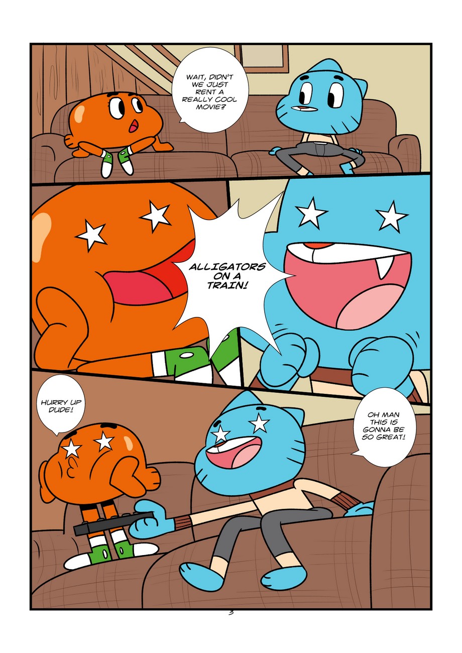The-Sexy-World-Of-Gumball-003 - Gay Furry Comics