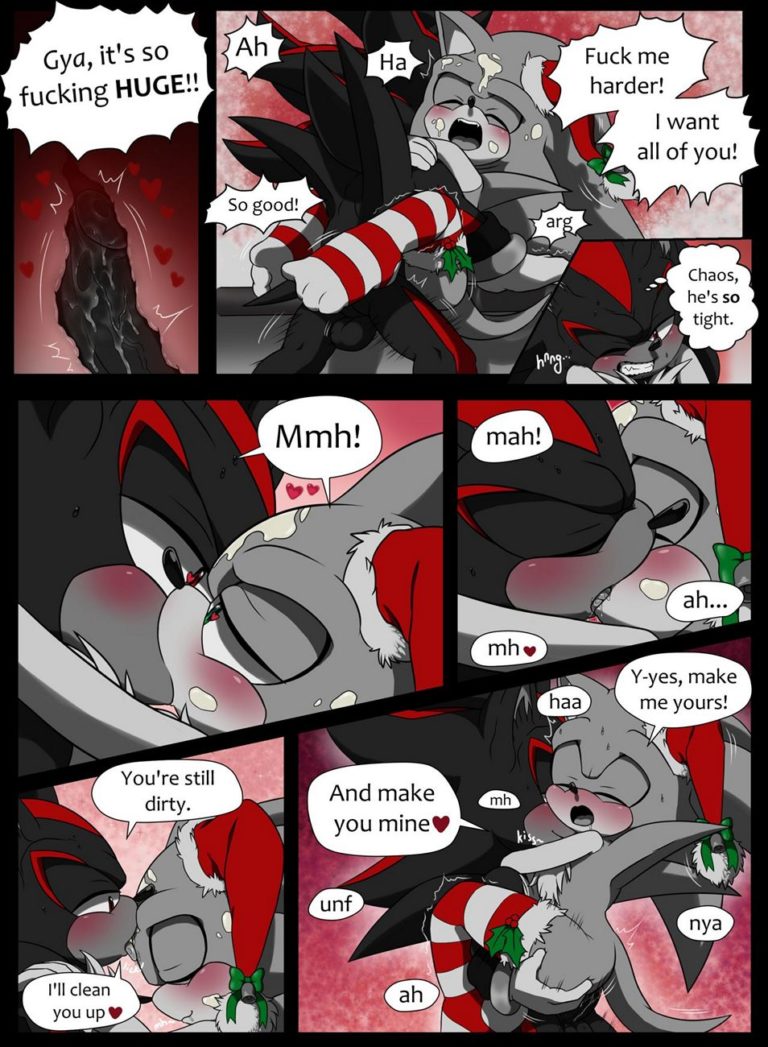 Twelve Pages Of Sonadow Gay Furry Comics