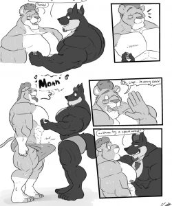 Coaching gay furry comic