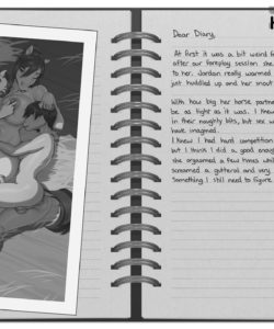 Dear Diary Bryce gay furry comic
