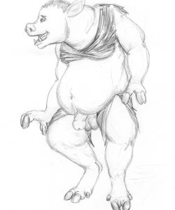 Pig Transformation gay furry comic