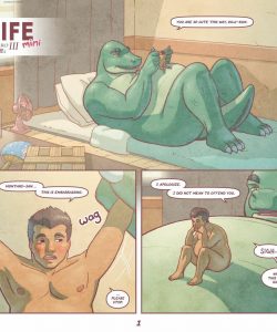 A Day In The Life – Montaro – Mini 3 gay furry comic