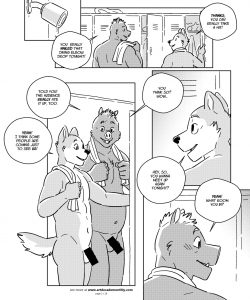 Excitable Boys gay furry comic