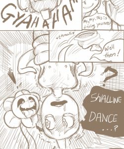 Flowey And The Monster Kid 003 and Gay furries comics