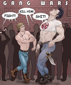 Gang Wars – David vs Goliath gay furry comic