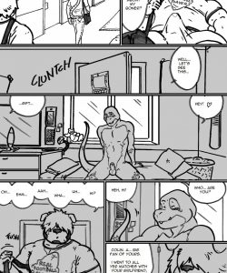 Girlfriend's Permission 003 and Gay furries comics