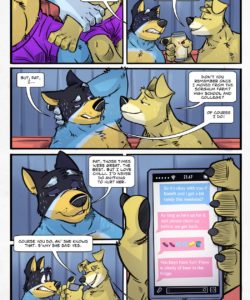 Guy's Night gay furry comic