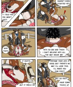 Horse Riding's Easy 002 and Gay furries comics