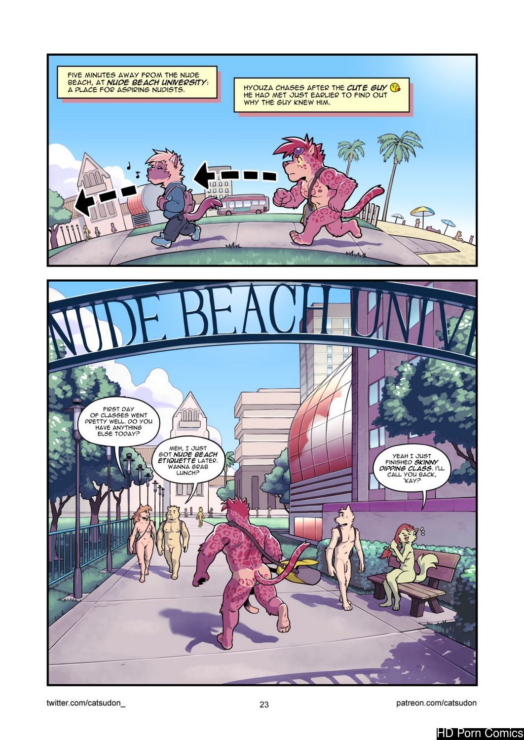Nude Beach Porn Comics - it-s-a-good-day-to-go-to-the-nude-beach-1-023 - Gay Furry Comics