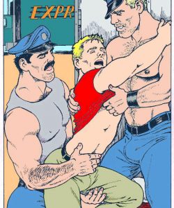 Macho Truckers 001 and Gay furries comics