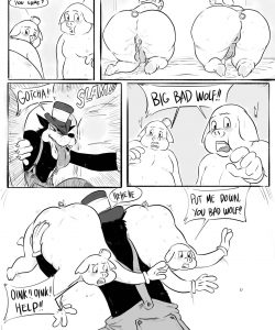 Not So Little Pig 005 and Gay furries comics