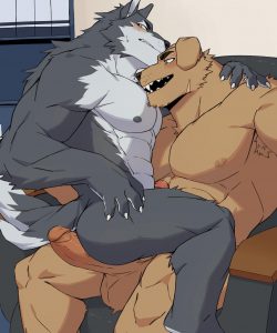 Office Affair 002 and Gay furries comics