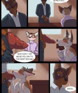 Office Resources - Job Interview gay furry comic - Gay Furry Comics