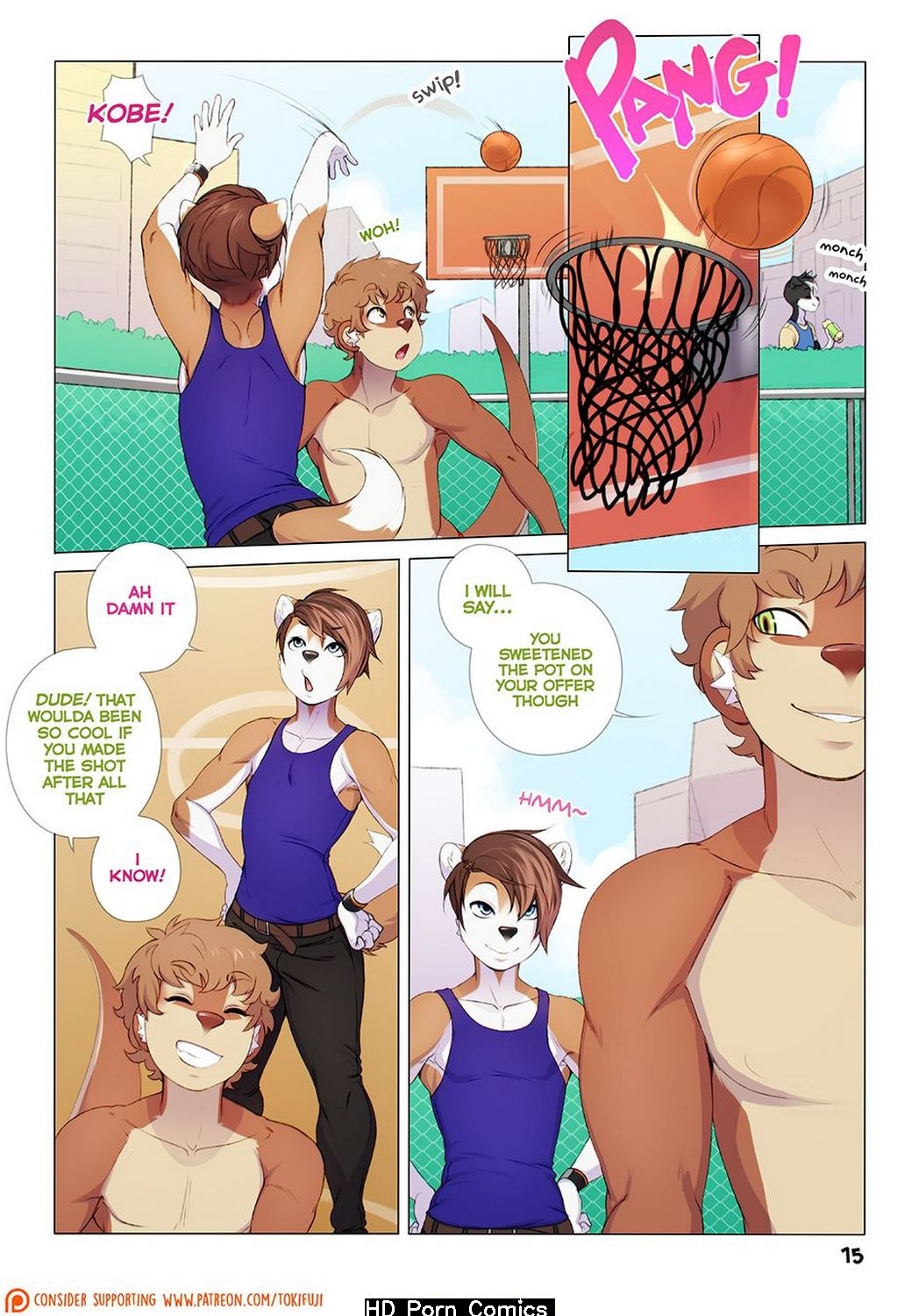 Furry porn comic basketball