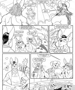 Pool Party 012 and Gay furries comics