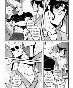 Samurai Bravo 003 and Gay furries comics