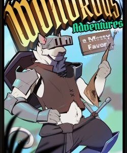 Tek's Wondrous Adventures - A Messy Favor 001 and Gay furries comics