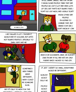 The Big Life 1 - The Beginning Of A New Life 001 and Gay furries comics