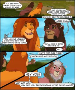The Kings' Trespasser gay furry comic