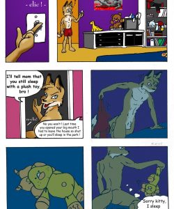 The Plushie 006 and Gay furries comics