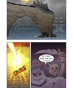 Thievery 1 – Issue 5 Part 1 – Champions gay furry comic