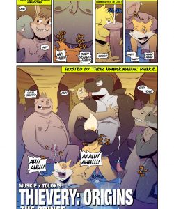 Thievery - The Prince Origins 002 and Gay furries comics