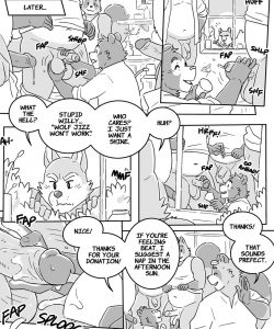 Willy The Alchemist In Tanuki Trickster gay furry comic