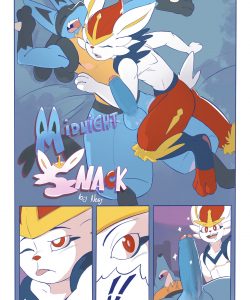 Midnight Snack 001 and Gay furries comics