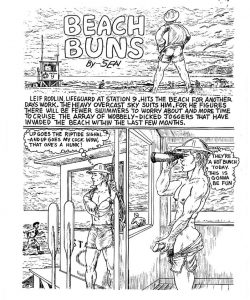 Beach Buns 001 and Gay furries comics