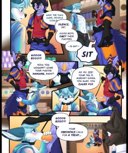 Stack And Zee – Petshop Blowjob gay furry comic