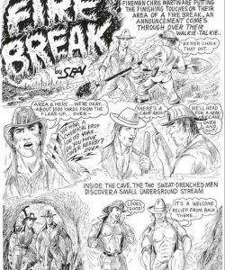 Fire Break 001 and Gay furries comics