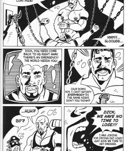 Dick Master - Leatherland Under Attack 023 and Gay furries comics