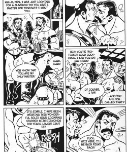 Dick Master - Leatherland Under Attack 098 and Gay furries comics