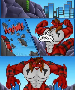 The Grand Transformation 007 and Gay furries comics