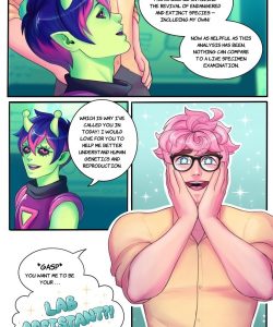 Lab Assistant 005 and Gay furries comics