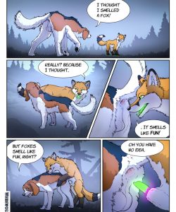 A Fox And A Dog 001 and Gay furries comics