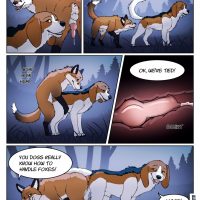 A Fox And A Dog gay furry comic