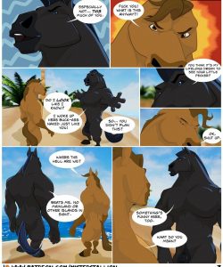 The Island 004 and Gay furries comics